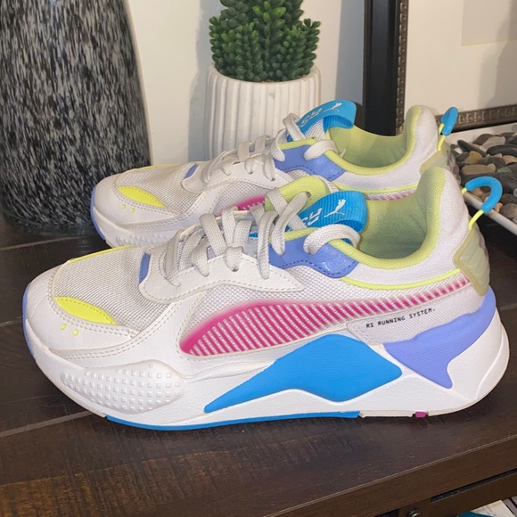 Puma RS-X Airbrush Ultra Magenta Athletic Running Shoes Size 7.5 - Picture 3 of 16